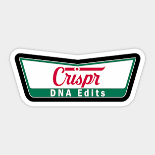 Crispr Dna Edits Scientist Biologist Sticker